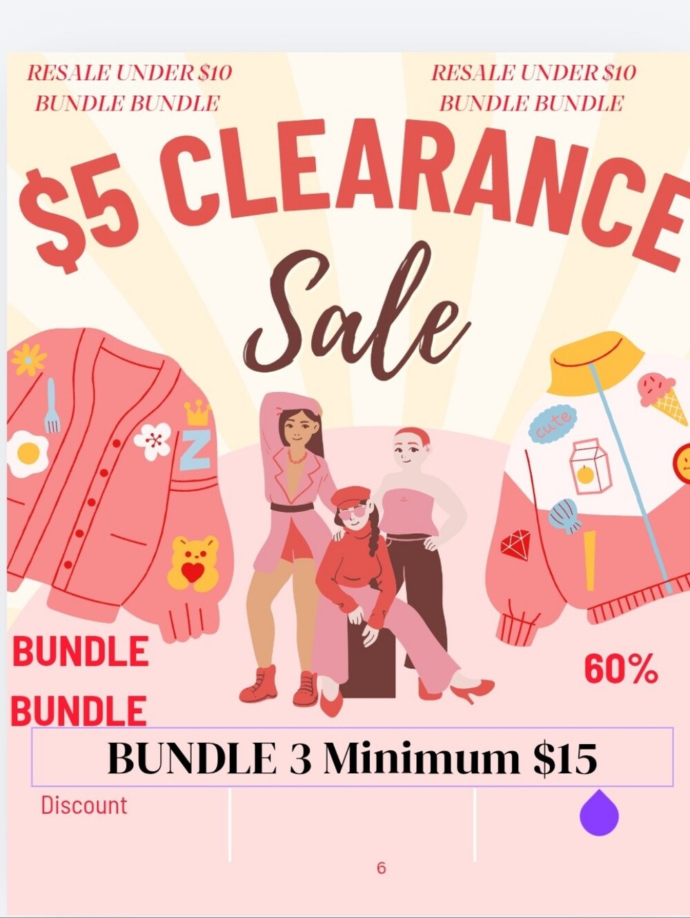 $15 minimum